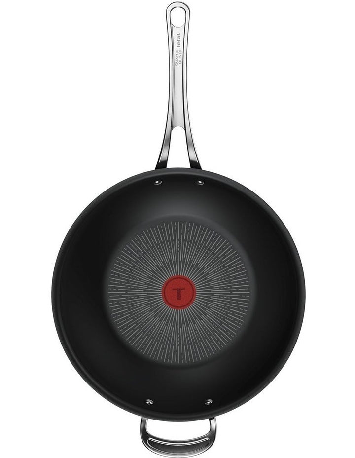 Cooks Classic Induction Hard Anodised Wok 30cm