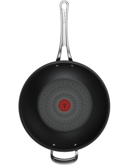 Cooks Classic Induction Hard Anodised Wok 30cm