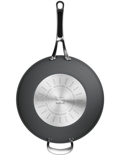 Cooks Classic Induction Hard Anodised Wok 30cm