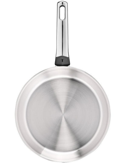 Emotion+ Induction Stainless Steel Uncoated Triple Pack Frypans 24/30cm & Wok 28cm