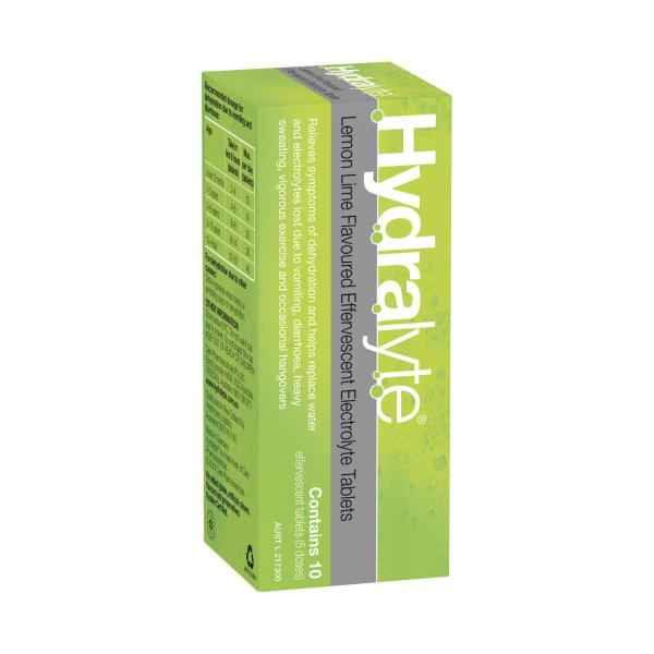 Effervescent Tablets Lemon Lime
