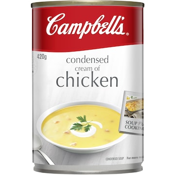 Campbell's Condensed Soup Cream of Chicken 420g