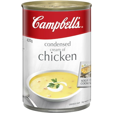 Campbell's Condensed Soup Cream of Chicken 420g