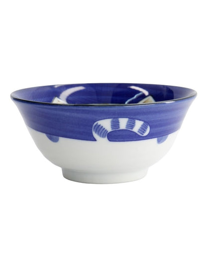 Kawaii Neko Cat Tayo Bowl 15x7cm Blue