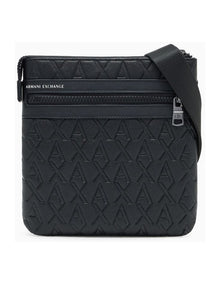 LIAM FLAT CROSSBODY BLACK