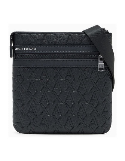 LIAM FLAT CROSSBODY BLACK