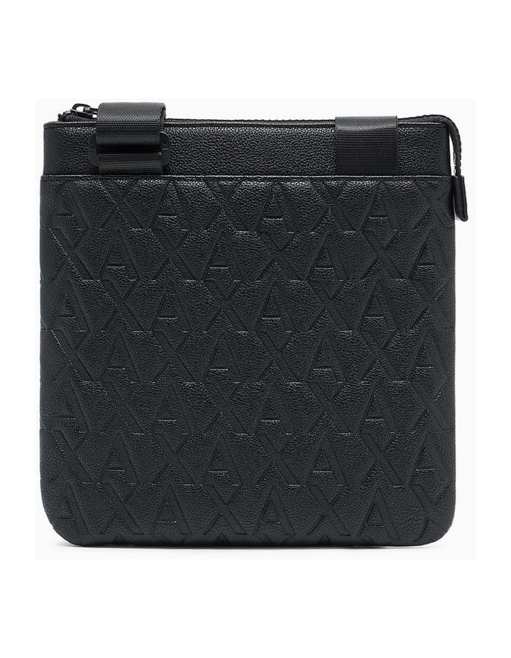 LIAM FLAT CROSSBODY BLACK