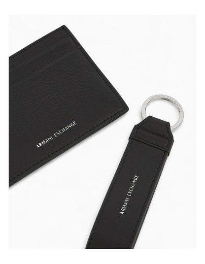 PLAIN LEATHER GIFT SET BLACK