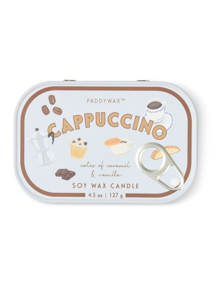Bistro 4.5oz Printed Tin - Cappuccino