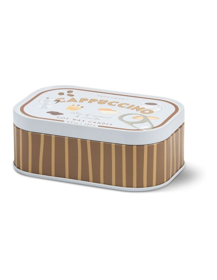 Bistro 4.5oz Printed Tin - Cappuccino