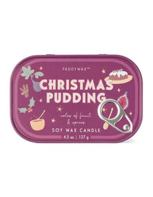 Bistro 4.5oz Printed Tin - Christmas Pudding