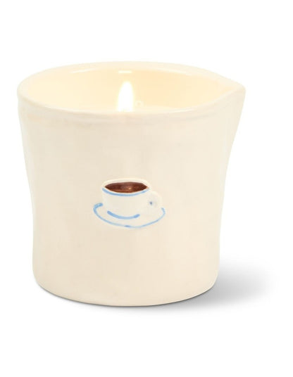 Bistro 8oz Ceramic with Embossed Printed Box in Cappuccino