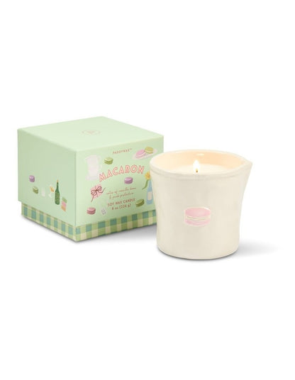 Bistro 8oz Ceramic w/ Embossed Macaron & Printed Box - Macaron