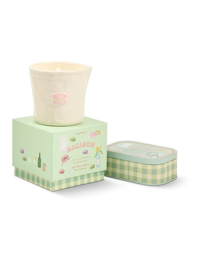 Bistro 8oz Ceramic w/ Embossed Macaron & Printed Box - Macaron