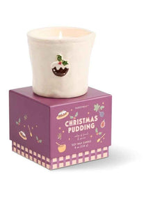 Bistro 8oz Ceramic w/ Embossed Christmas Pudding & Printed Box - Christmas Pudding