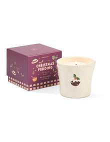 Bistro 8oz Ceramic w/ Embossed Christmas Pudding & Printed Box - Christmas Pudding