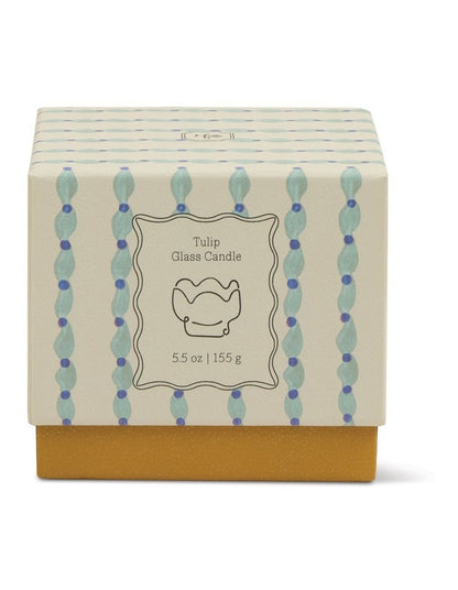Tulip 5.5oz Glass Candle - Wisteria & Willow