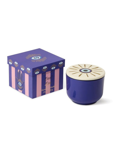 Charmed 8oz Blue Glass - Incense & Smoke