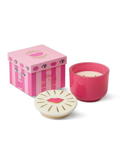 Charmed 8oz Hot Pink Glass - Smoked Cherry