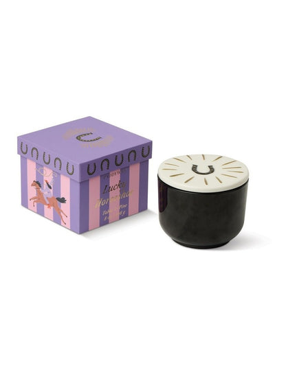Charmed 8oz Black Glass - Tabac & Pine