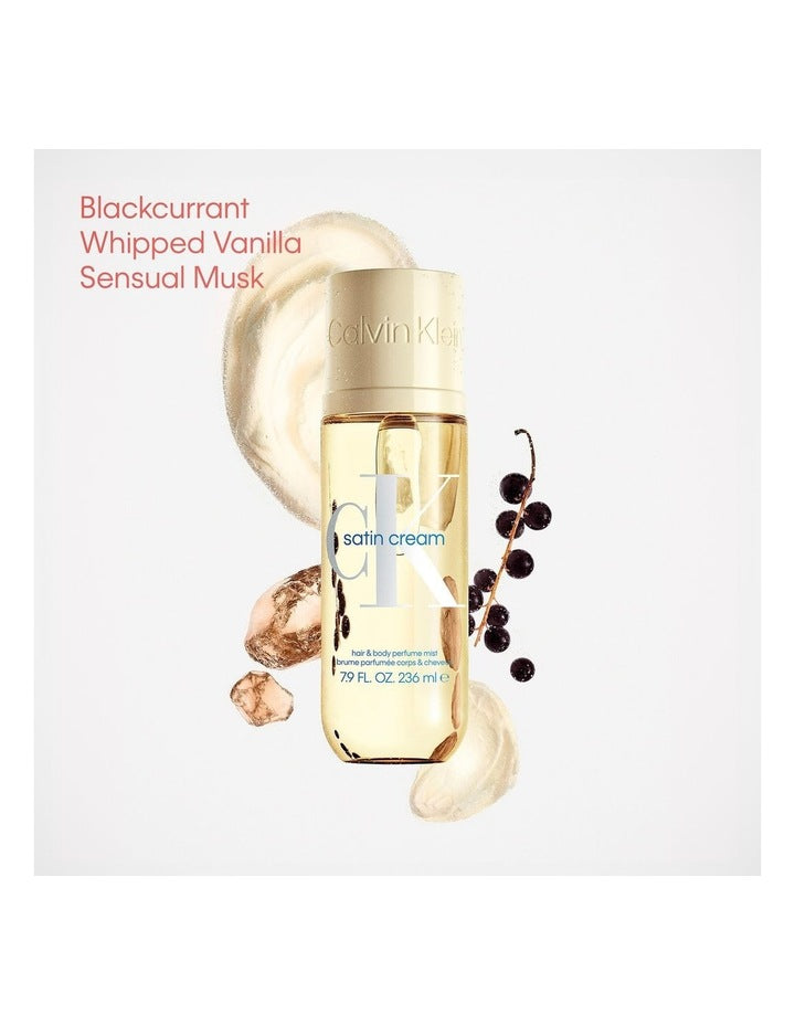 Hair and Body Perfume Mists  Satin Cream 236ml