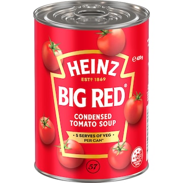 Heinz Big Red Condensed Tomato Soup 420g