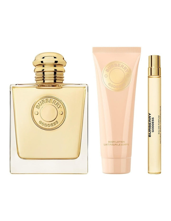 Goddess Eau de Parfum for Women and Body Lotion Trio Gift Set