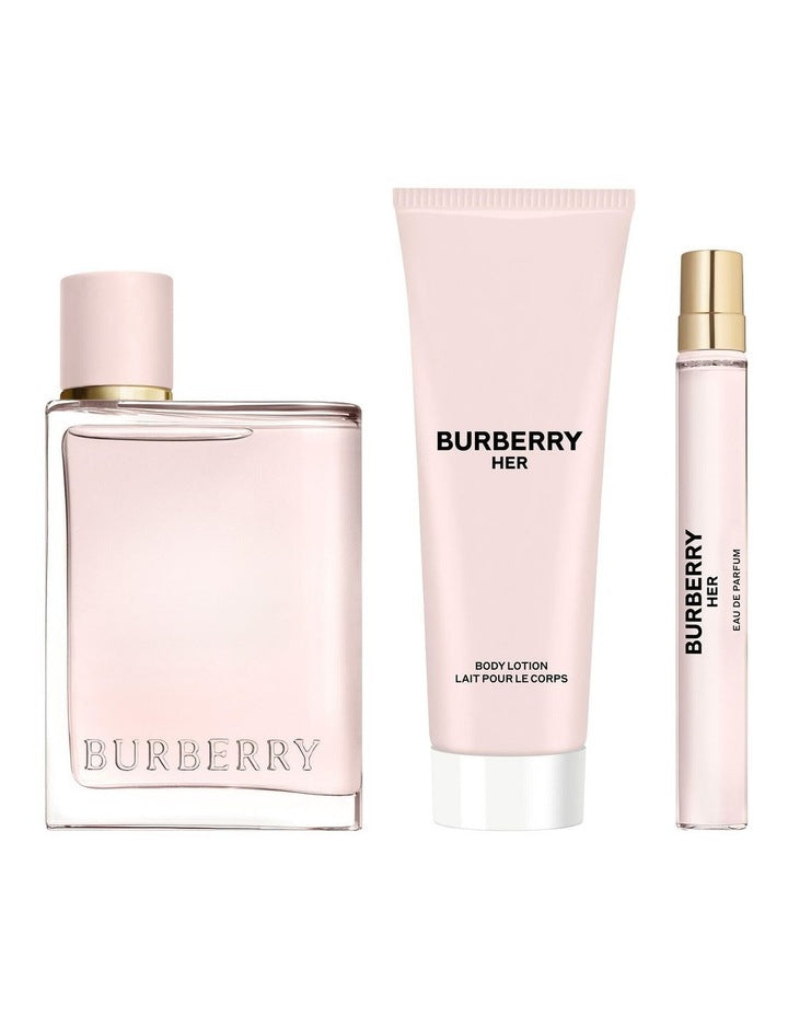 Her Eau de Parfum for Women and Body Lotion Trio Gift Set