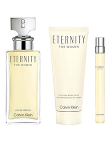 Calvin Klein Eternity Eau de Parfum and Body Lotion Trio Gift Set