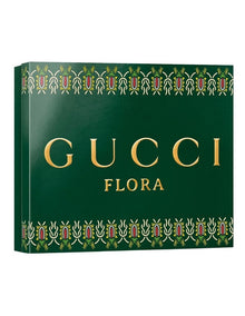 Gucci Flora Gorgeous Gardenia Eau de Parfum for Women and Perfumed Body Lotion Trio Gift Set