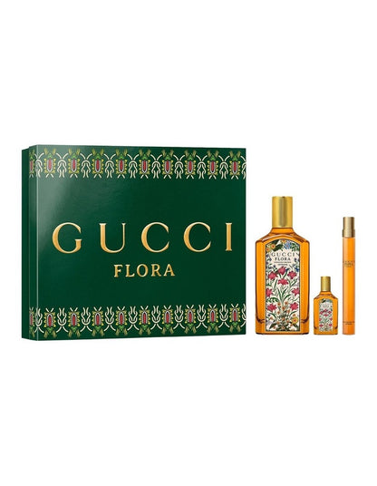 Gucci Flora Gorgeous Orchid Eau de Parfum Intense Trio Gift Set