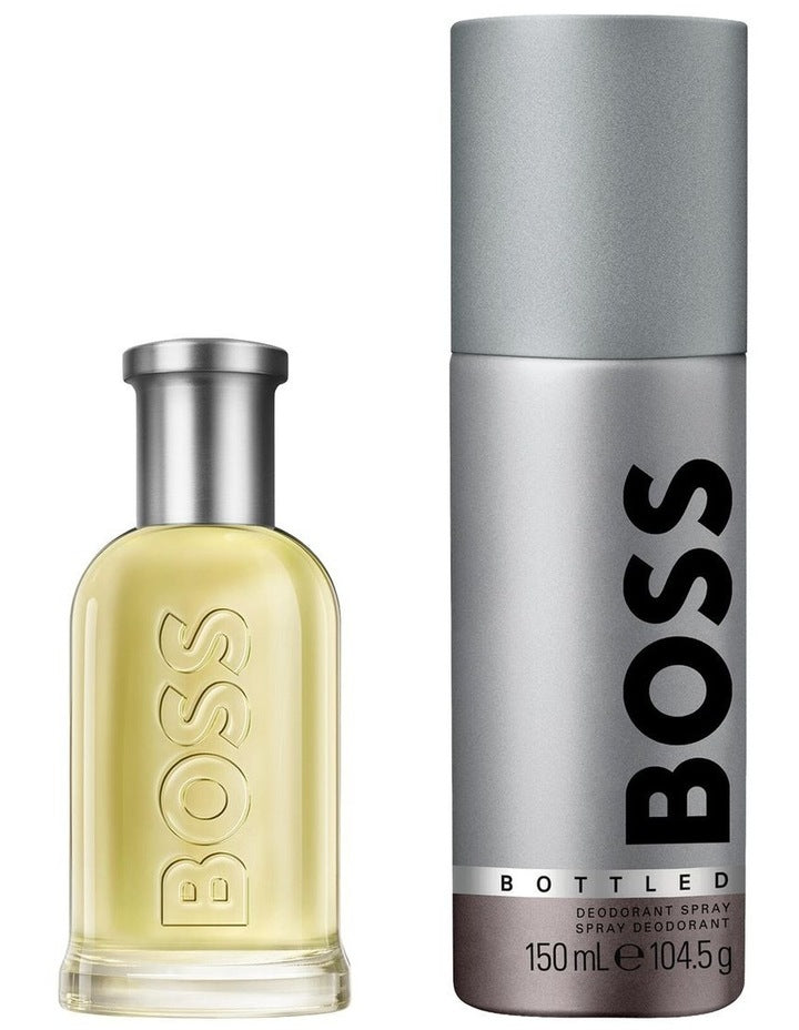 Bottled Eau de Toilette for Men and Deodorant Spray Duo Gift Set