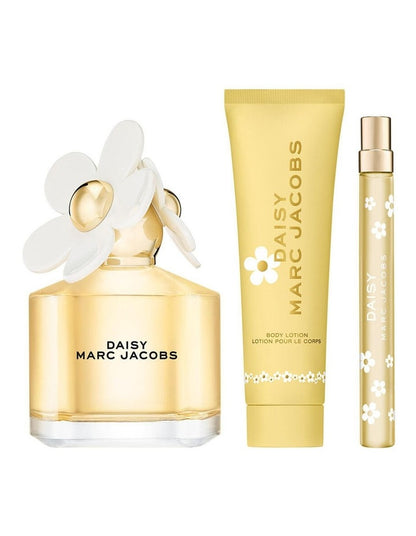 Daisy Eau De Toilette for Women and Body Lotion Trio Gift Set