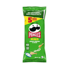 PRINGLES MINIS MULTI PACK SOUR CREAM & ONION 5 PACK 95G