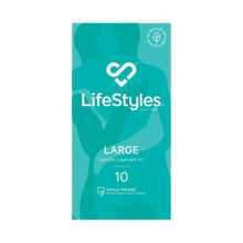 LIFESTYLES LARGE CONDOMS