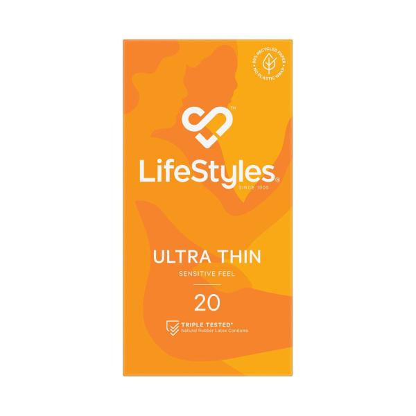 LIFESTYLES ULTRA THIN CONDOMS