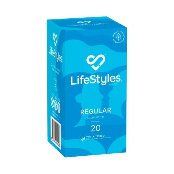 LIFESTYLES REGULAR CONDOMS