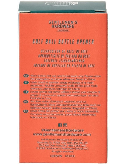 Golf Ball - Bottle Opener