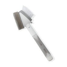 2-in-1 Dish Brush - White and Grey