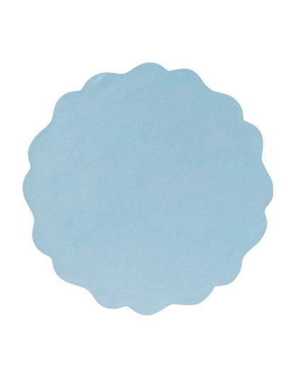Banda Leather Look Placemat 38cm in Blue