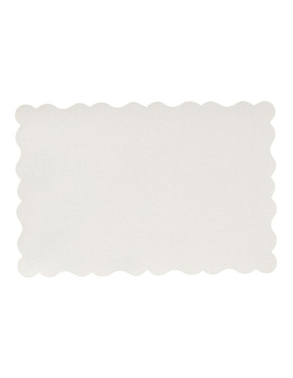 Banda Stripes Scallop Placemat 45x30cm Blue