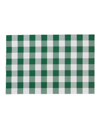 Trattoria Placemat 45x30cm Green Check
