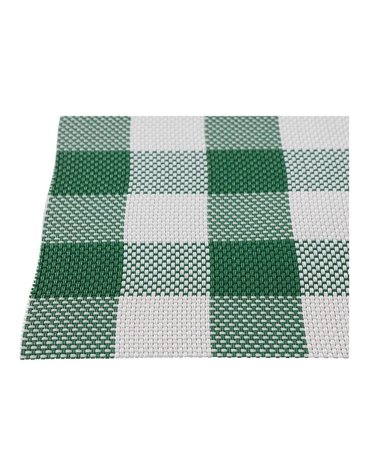 Trattoria Placemat 45x30cm Green Check