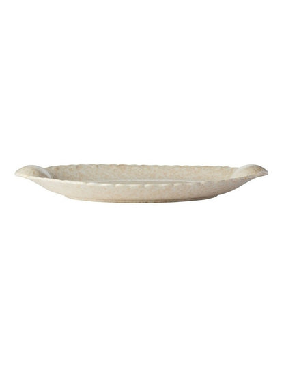 Il Mare Conchiglia Oval Platter 38x23cm Sand