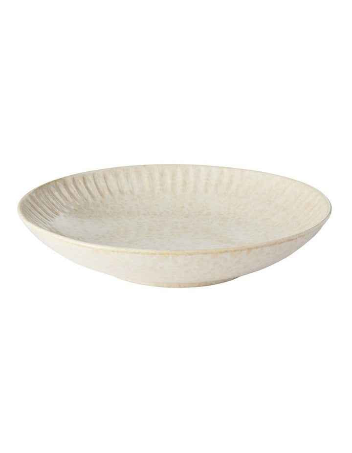 Il Mare Round Embossed Serving Bowl 28x6cm Sand