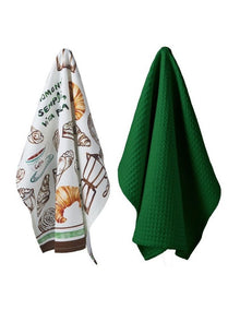 Aperitivo Club Dolce Tea Towel 50x70cm Set of 2 Assorted