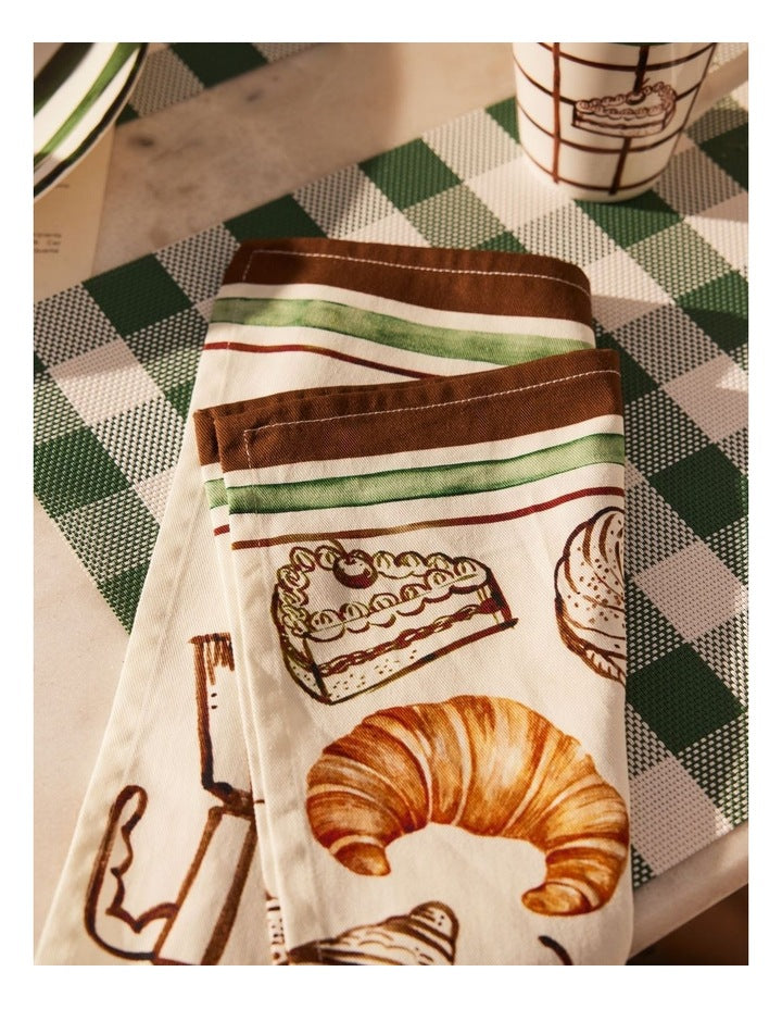 Aperitivo Club Dolce Tea Towel 50x70cm Set of 2 Assorted