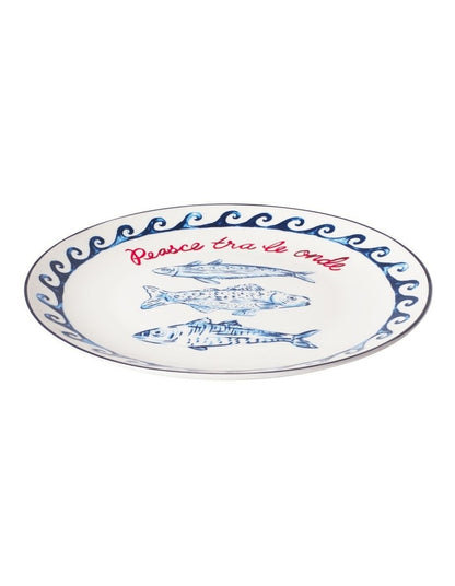 Aperitivo Club Sirena Coupe Side Plate Pesce 20cm