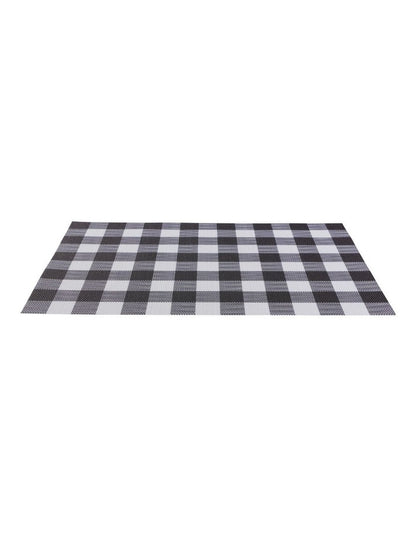 Trattoria Placemat 45x30cm Black Check