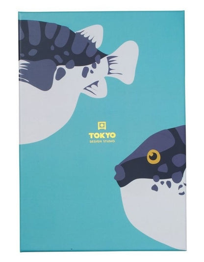 Chopstick Blow Fish Chopsticks with Rest 10pc Gift Boxed Assorted